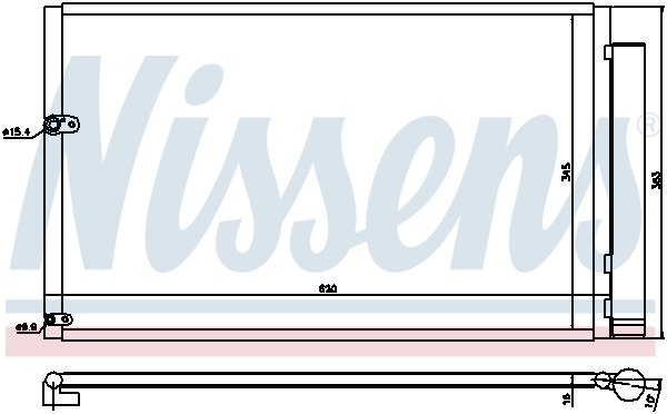 Toyota Prius 1.5 Hybrid Radyatör 2003 model sonrası otomatik araçlarda uyumludur. Orjinal no: 88450-47020