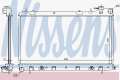 SUBARI FORESTER RADYATÖR 2002 MODEL SONRASI ARAÇLARA UYUMLUDUR ORJİNAL NO :45111-SA030