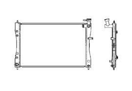 Mıtsubıshı COlt 1.5 150 PS Radyatör/Manuel/Otomatık Klımalı  05+ model araclara uyumlu/Orjınal No:MN135879
