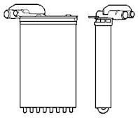 Renault Megane, Scenic Kalorıfer/ 97-01 model araclara uyumlu/Orjınal No:7701204992