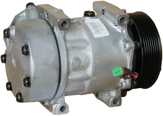 SCANIA 4 SERİSİ KLİMA KOMPRESÖRÜ 1996-2008 MODEL ARASI ARAÇLARDA UYUMLUDUR. ORJİNAL NO: 10575186