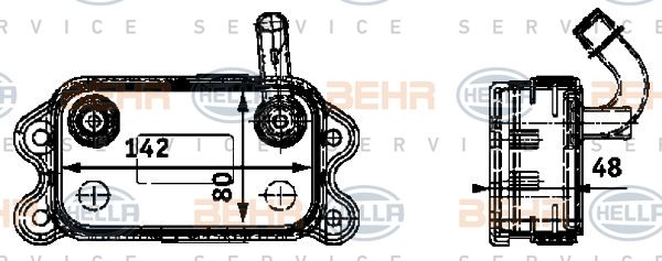 Volvo S80 Yağ Soğutucu/Orjınal No:9497225