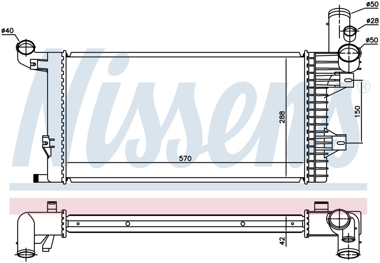 MERCEDES ATEGO RADYATÖR 1997 MODEL SONRASI ARAÇLARDA UYUMLUDUR. ORJİNAL NO: 9735000903