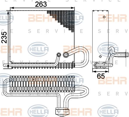 Mercedes Sprınter, Volkswagen Crafter Evaporatör/Orjınal No:0018309658