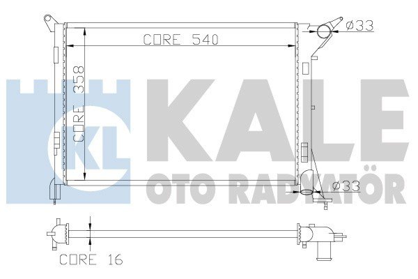 MİNİ COOPER 1,6 RADYATÖR 2004 MODEL SONRASI KLİMASIZ ARAÇLARDA UYUMLUDUR. ORJİNAL N:1475552