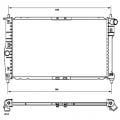 Daewoo Lanos 1.3i 1.5i 1.6i Radyatör/Manuel/klımalı/Klımasız 97-02 model araclara uyumlu/orjınal No:96182261