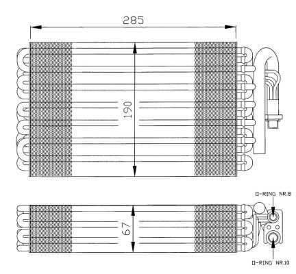 BMW E36 EVAPORATÖR / ORJINAL NO : 8391356