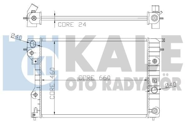 Opel Omega B 2.5 3.0 Radyatör/Manuel/Klimalı araclara uyumlu/Orjinel No:1300165