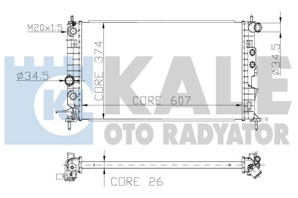 OPEL VECTRA B RADYATÖR 1995 MODEL SONRASI MANUEL KLİMALI ARAÇLARDA UYUMLUDUR. ORJİNAL NO: 1300181
