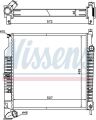 JEEP LİBERTY, CHEROKEE RADYATÖR 2.5 CRD 2001 MODEL SONRASI  ARAÇLARA UYUMLUDUR ORJİNAL NO:52079747AB(Kopya)