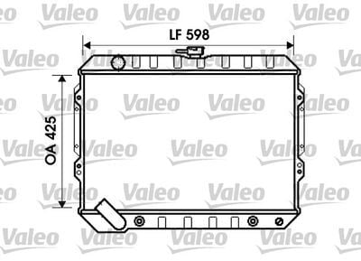 MİTSUBİSHİ PAJERO RADYATÖR  ORJİNAL NO MB660077