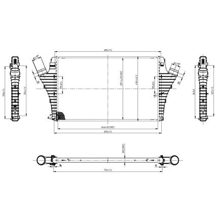 Opel Vectra C 2.2 DTH İntercooler/Otomatık araclara uyumlu/Orjınal No:6302040