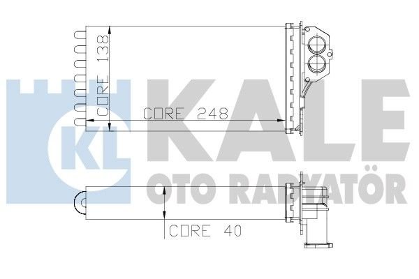 Peugeot 206 Kalorıfer/Orjınal no:6448.G3
