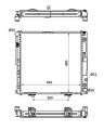 Mercedes W 124 E200 E220 Radyatör/Otomatık/Klımalı araclara uyumlu/Orjınal No:1245006303