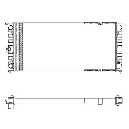 Volkswagen Passat II 1.6 C/CL/GL Dizel radyatör/Manuel/Otomatık/klımalı araclara uyumlu/orjınal No:321121251AJ